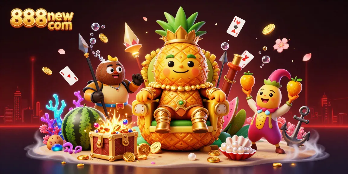 Engage with thrilling action at 888new com with a vibrant casino scene featuring fantasy characters and explosive treasures.