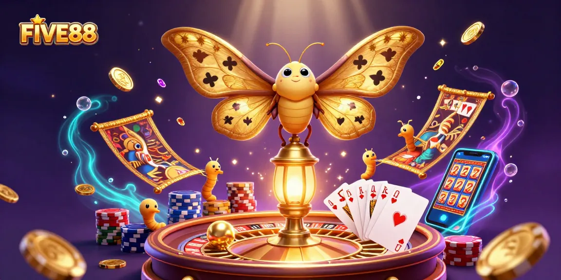 Experience thrilling gameplay with FIVE88: dynamic casino elements and enchanting visuals.