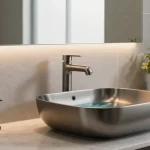 Gunmetal wastafelkraan kopen voor een stijlvolle en moderne badkamer met luxe afwerking.