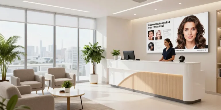 Hair transplant Istanbul clinic offering patient care and medical services for hair restoration.